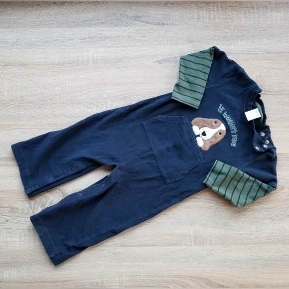 2008 Vguc Gymboree basset hound romper 2T - Picture 9 of 10